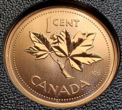 1 CENT -  1 CENT 2002 P MAGNÉTIQUE (SP) -  2002 CANADIAN COINS