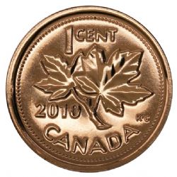 1 CENT -  1 CENT 2010 MAGNÉTIQUE 