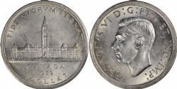 1 DOLLAR -  1 DOLLAR 1939 -  PIÈCES DU CANADA 1939