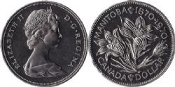 1 DOLLAR -  1 DOLLAR 1970 -  PIÈCES DU CANADA 1970
