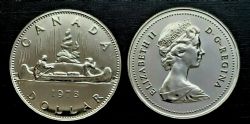 1 DOLLAR -  1 DOLLAR 1978 PETITE ÎLE & LIGNE D'EAU BRISÉE (SP) -  1978 CANADIAN COINS