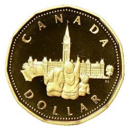 1 DOLLAR -  1 DOLLAR 1992 - CONFÉDÉRATION (PR) -  PIÈCES DU CANADA 1992