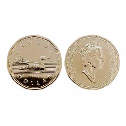 1 DOLLAR -  1 DOLLAR 1995 - HUARD (PL) -  1995 CANADIAN COINS