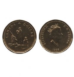 1 DOLLAR -  1 DOLLAR 1995 - MAINTIEN DE LA PAIX -  PIÈCES DU CANADA 1995