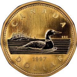 1 DOLLAR -  1 DOLLAR 1997 (SP) -  PIÈCES DU CANADA 1997