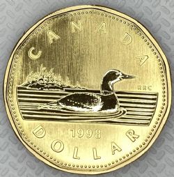 1 DOLLAR -  1 DOLLAR 1998 (SP) -  1998 CANADIAN COINS