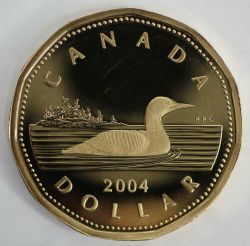 1 DOLLAR -  1 DOLLAR 2004 (PR) -  PIÈCES DU CANADA 2004
