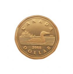 1 DOLLAR -  1 DOLLAR 2008(PR) -  2008 CANADIAN COINS