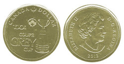 1 DOLLAR -  1 DOLLAR 2012 - COUPE GREY - BRILLANT INCIRCULE (BU) -  PIÈCES DU CANADA 2012