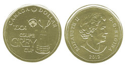 1 DOLLAR -  1 DOLLAR 2012 - COUPE GREY (BU) -  PIÈCES DU CANADA 2012