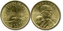 1 DOLLAR -  1 DOLLAR AMERICAIN 2002 
