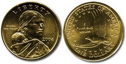 1 DOLLAR -  1 DOLLAR AMERICAIN 2004 