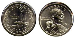 1 DOLLAR -  1 DOLLAR AMERICAIN 2007 