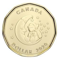 1 DOLLAR -  1 DOLLAR BÉBÉ 2020 (BU) -  PIÈCES DU CANADA 2020