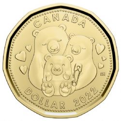 1 DOLLAR -  1 DOLLAR BÉBÉ 2022 (BU) -  PIÈCES DU CANADA 2022