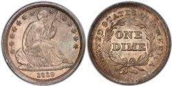 10 CENTS -  10 CENTS 1839 -  PIÈCES DES ETATS-UNIS 1839