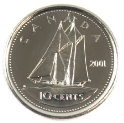 10 CENTS -  10 CENTS 2001 
