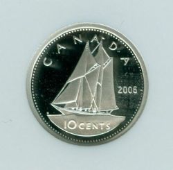 10 CENTS -  10 CENTS 2006 (PR) -  2006 CANADIAN COINS