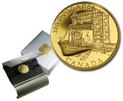 100 DOLLARS -  50E ANNIVERSAIRE DU COMMENCEMENT DE LA VOIE MARITIME DU ST-LAURENT -  PIÈCES DU CANADA 2004 29