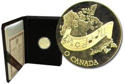 100 DOLLARS -  O CANADA -  PIÈCES DU CANADA 1981 06