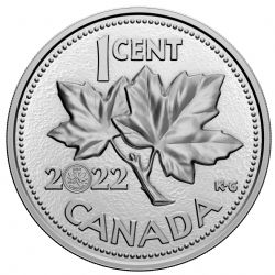 10E ANNIVERSAIRE DE LA DERNIÈRE PIÈCE DE UN CENT -  2022 CANADIAN COINS