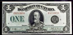 1923 -  1 DOLLAR 1923, CAMPBELL/CLARK PREFIXE E