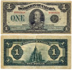 1923 -  1 DOLLAR 1923, CAMPBELL/SELLAR