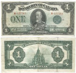 1923 -  1 DOLLAR 1923, MCCAVOUR/SAUNDERS
