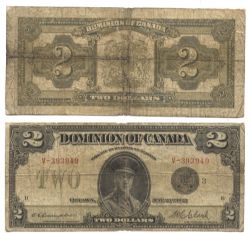 1923 -  2 DOLLARS 1923, CAMPBELL/CLARK