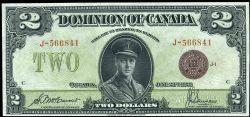 1923 -  2 DOLLARS 1923, MCCAVOUR/SAUNDERS (F+)