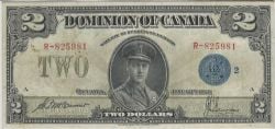 1923 -  2 DOLLARS 1923, MCCAVOUR/SAUNDERS (VF)