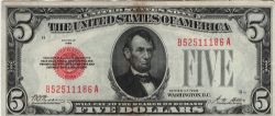 1928 -  5 DOLLARS 1928 DES ÉTATS-UNIS (F)