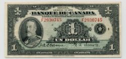 1935 -  1 DOLLAR 1935, OSBORNE/TOWERS SÉRIE F (F+)