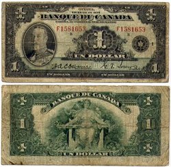 1935 -  1 DOLLAR 1935, OSBORNE/TOWERS (VG)