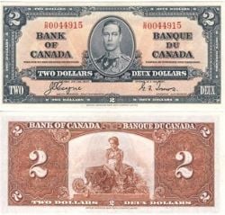 1937 -  2 DOLLARS 1937, COYNE/TOWERS
