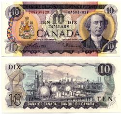 1971 -  10 DOLLARS 1971, BEATTIE/RASMINSKY