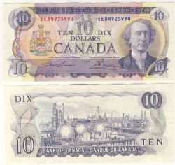1971 -  10 DOLLARS 1971, LAWSON/BOUEY