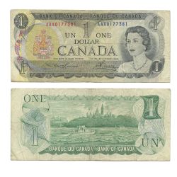 1973 -  1 DOLLAR 1973, LAWSON/BOUEY (VG)