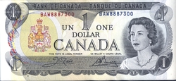 1973 -  1 DOLLAR 1973,CROW/BOUEY (CUNC-GUNC) EN LOT DE 100 BILLETS CONSÉCUTIFS