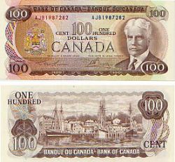 1975 -  100 DOLLARS 1975, LAWSON/BOUEY