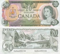 1979 -  20 DOLLARS 1979, CROW/BOUEY (F)