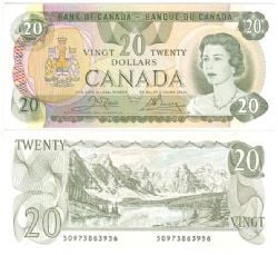 1979 -  20 DOLLARS 1979, CROW/BOUEY (LITHO) (AU)