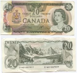 1979 -  20 DOLLARS 1979, CROW/BOUEY