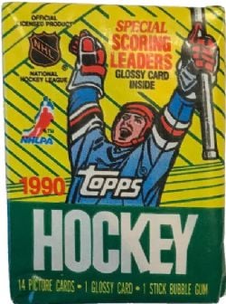 1990-91 HOCKEY -  TOPPS WAX PACK