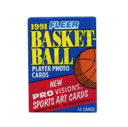 1991-92 BASKETBALL -  FLEER SERIES 1 - WAX PACK (P14)