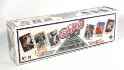 1991 BASEBALL -  UPPER DECK SÉRIE FACTORY (800 CARTES)