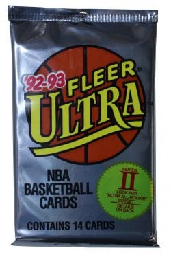 1992-93 BASKETBALL -  FLEER ULTRA SERIES 2 JUMBO PACK (P14/B36)