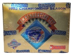 1992 BASEBALL -  DONRUSS WORLD SERIES - TORONTO BLUE JAYS COMMEMORATIVE SET