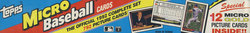 1992 BASEBALL -  SERIE COMPLETE TOPPS MICRO 1992 (792 + 12 CARTES)