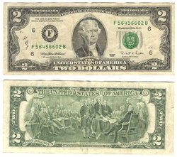 1995 -  2 DOLLARS 1995 DES ÉTATS-UNIS (F)